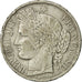 Coin, France, Cérès, 5 Francs, 1849, Strasbourg, VF(20-25), Silver, KM:761.2