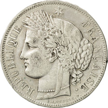 Coin, France, Cérès, 5 Francs, 1849, Strasbourg, VF(30-35), Silver, KM:761.2