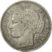 Coin, France, Cérès, 5 Francs, 1850, Strasbourg, VF(30-35), Silver, KM:761.2