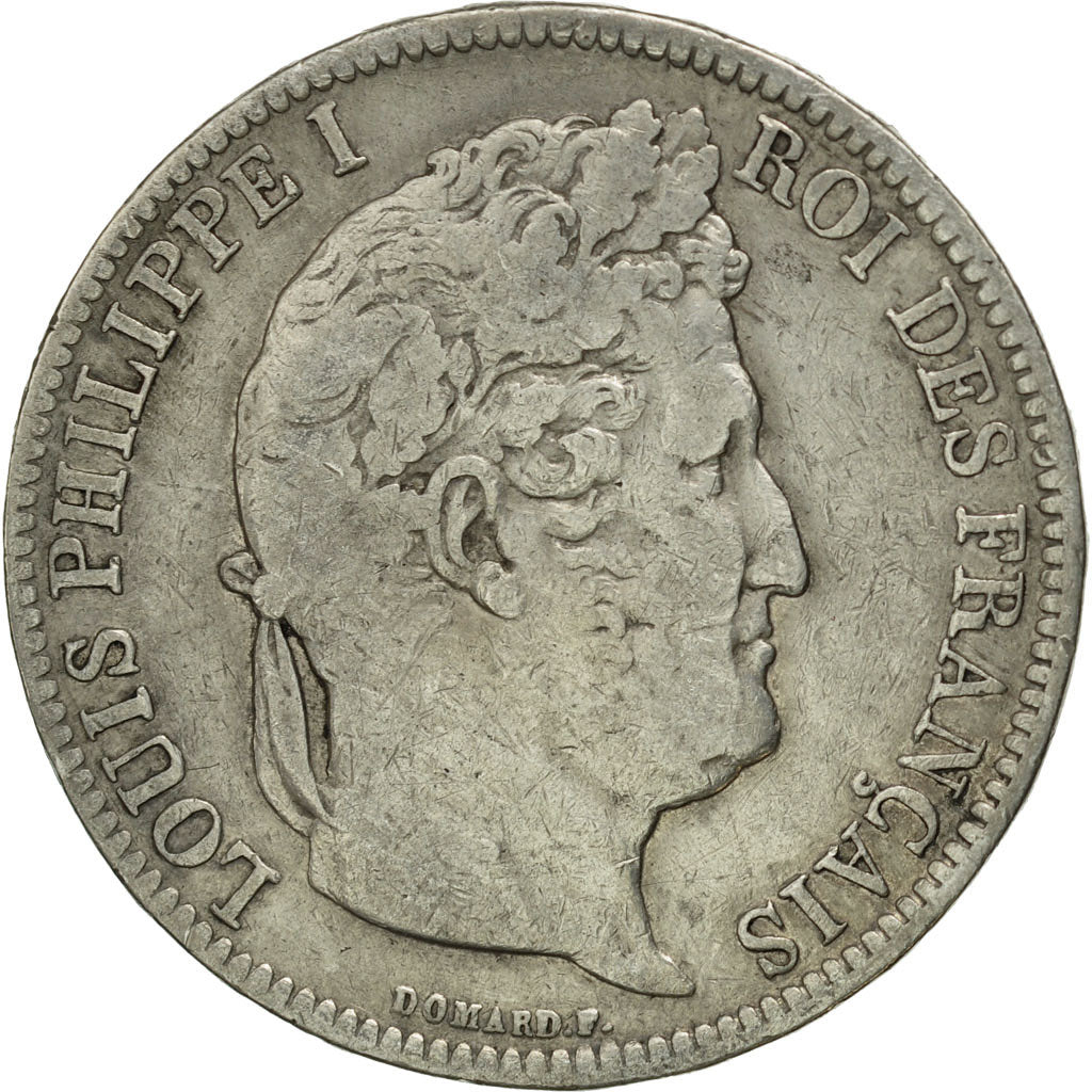 Munten, Frankrijk, Louis-Philippe, 5 Francs, 1831, Bordeaux, FR, Zilver