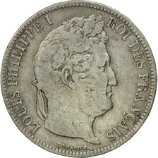 Coin, France, Louis-Philippe, 5 Francs, 1831, Bordeaux, VF(20-25), Silver