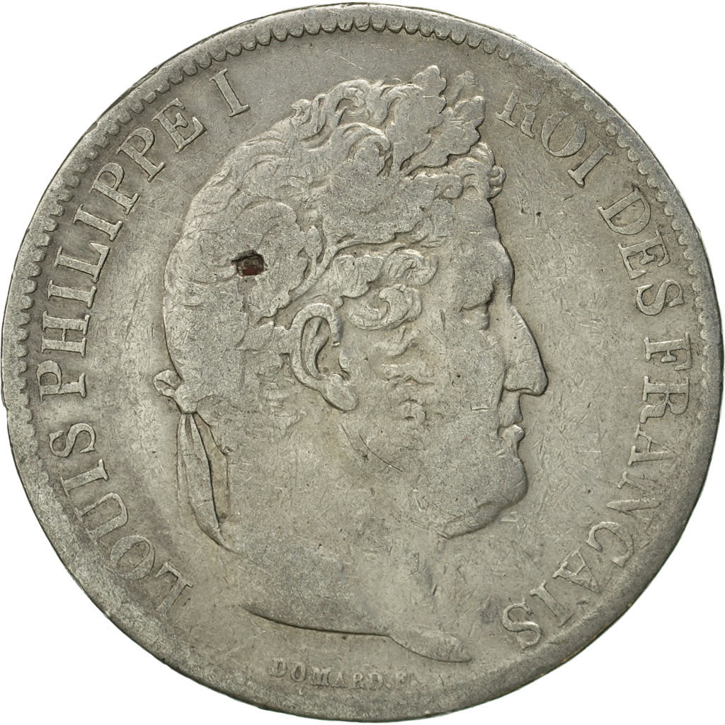 Munten, Frankrijk, Louis-Philippe, 5 Francs, 1831, Toulouse, FR, Zilver