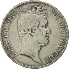 Coin, France, Louis-Philippe, 5 Francs, 1831, Strasbourg, VF(30-35), Silver