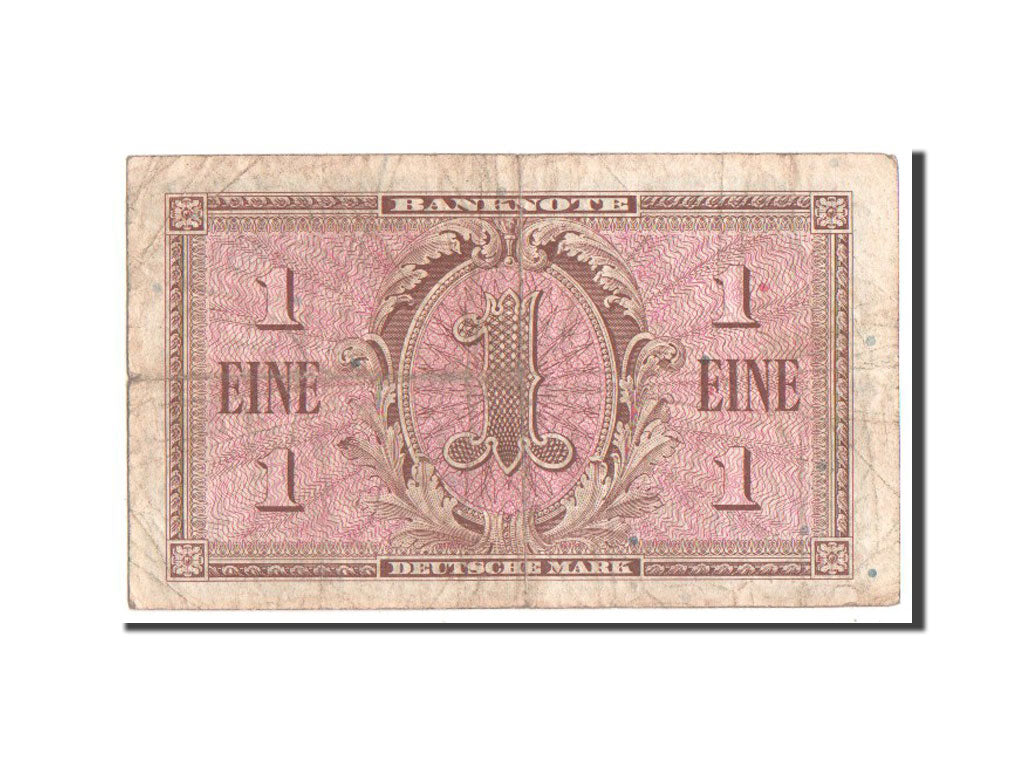 Banknote, GERMANY - FEDERAL REPUBLIC, 1 Deutsche Mark, 1948, VF(20-25)