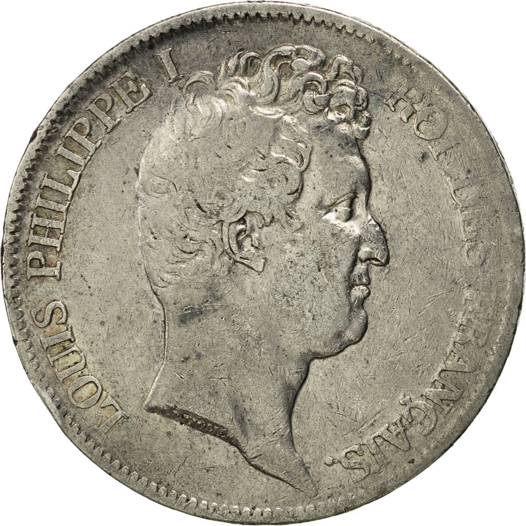 Coin, France, Louis-Philippe, 5 Francs, 1831, Limoges, VF(30-35), Silver