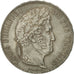Coin, France, Louis-Philippe, 5 Francs, 1832, Lille, AU(55-58), Silver