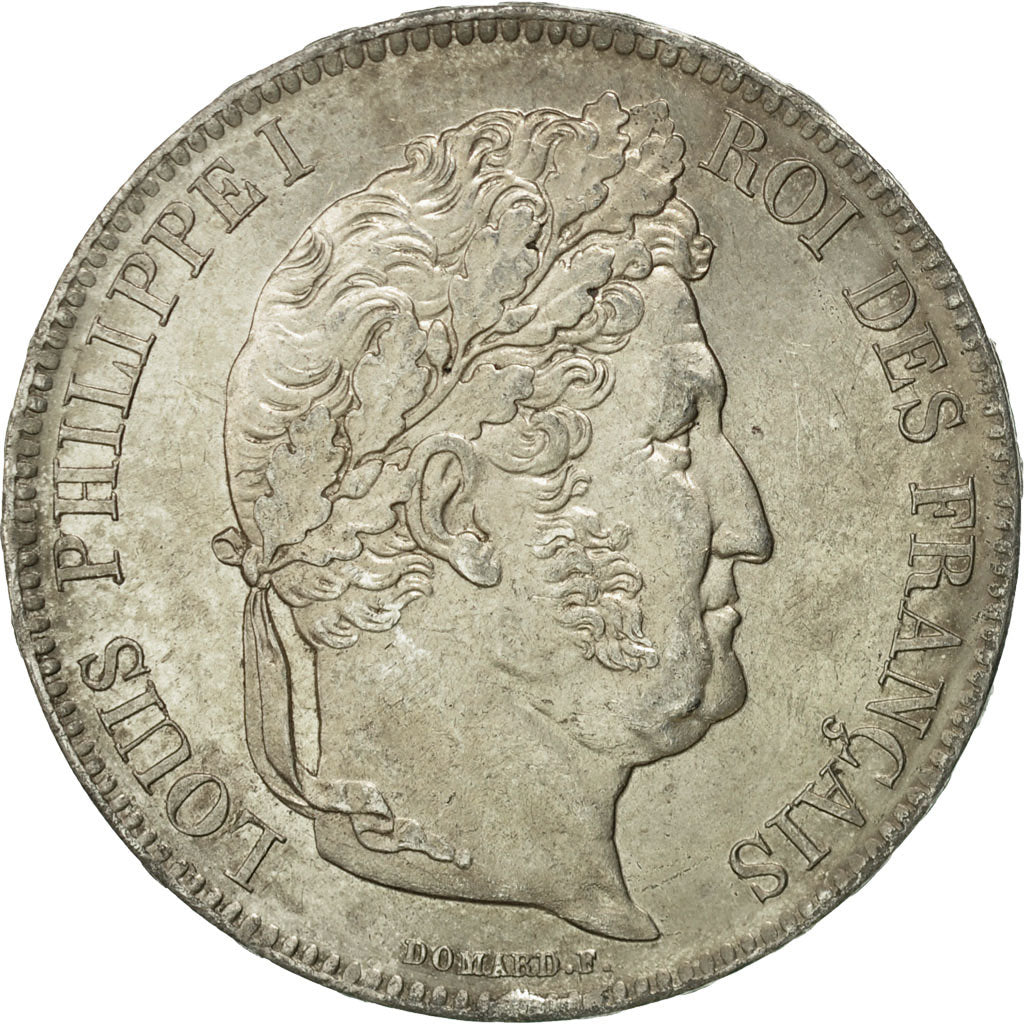 Coin, France, Louis-Philippe, 5 Francs, 1832, Lille, MS(60-62), Silver