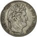 France, Louis-Philippe, 5 Francs, 1833, Bayonne, VF(30-35), Silver, KM:749.8