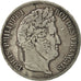 France, Louis-Philippe, 5 Francs, 1836, Marseille, VF(30-35), Silver, KM:749.10