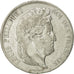 Moneda, Francia, Louis-Philippe, 5 Francs, 1839, Lyon, BC+, Plata, KM:749.4
