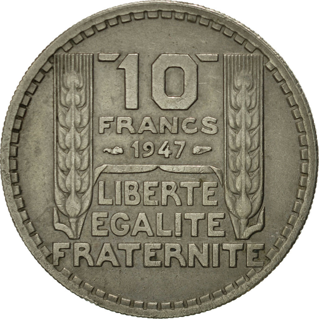Monnaie, France, Turin, 10 Francs, 1947, TTB, Copper-nickel, KM:908.1