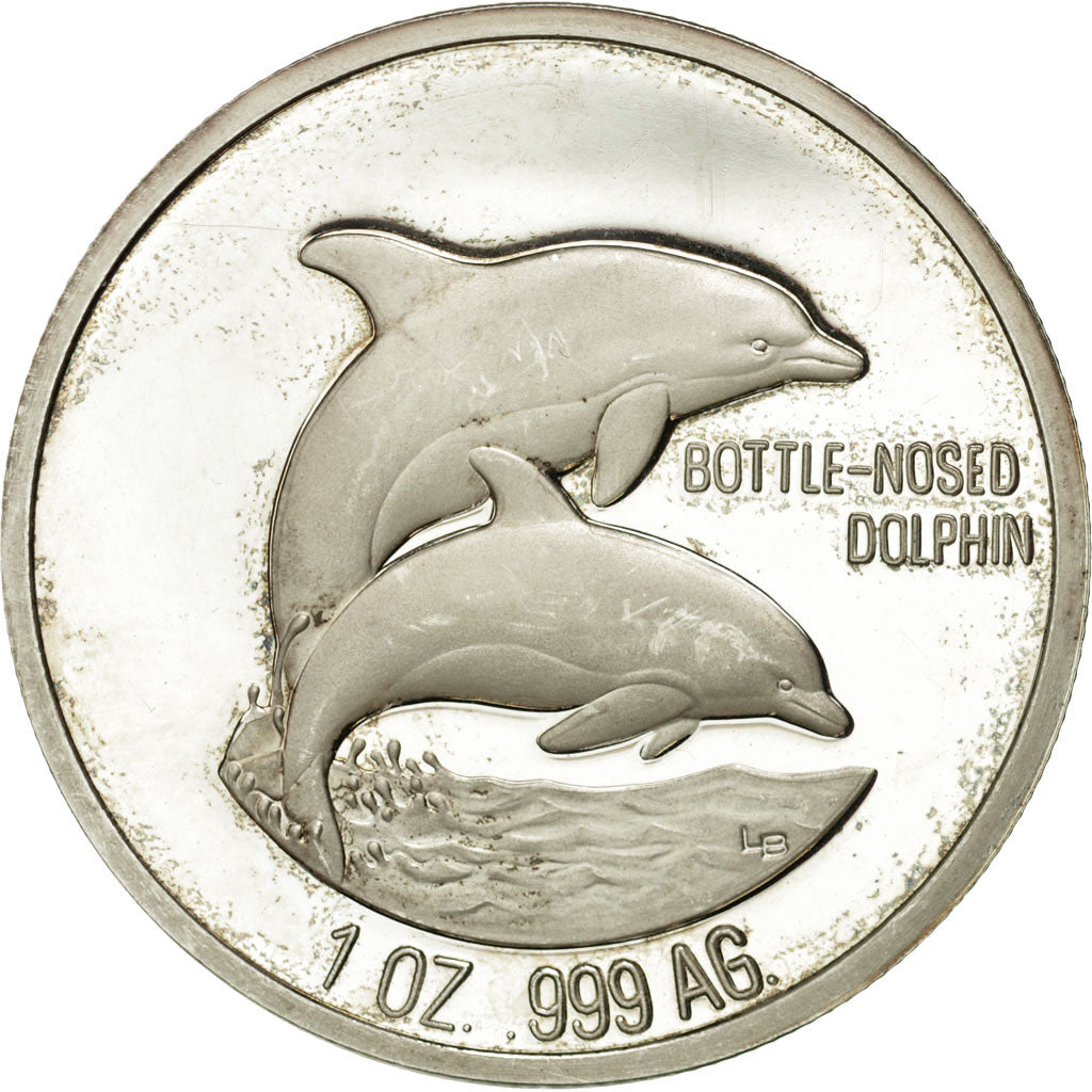 Moneta, Turks e Caicos, Elizabeth II, 20 Crowns, 1998, SPL, Argento, KM:217