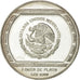 Münze, Mexiko, 5 Nuevo Pesos, 1993, Mexico City, UNZ, Silber, KM:582