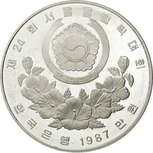 Monnaie, KOREA-SOUTH, 10000 Won, 1987, FDC, Argent, KM:62