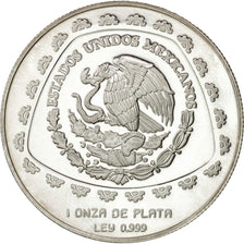 Mexico, 5 Pesos, 1998, Mexico City, MS(63), Silver, KM:664