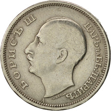 Moneda, Bulgaria, 50 Leva, 1943, Berlin, Germany, MBC, Níquel recubierto de