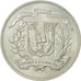 Dominican Republic, Peso, 1974, SUP, Argent, KM:35