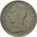 Belgian Congo, 50 Centimes, 1924, EF(40-45), Copper-nickel, KM:23