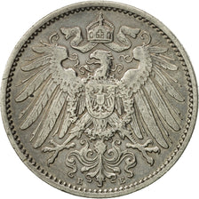 Münze, GERMANY - EMPIRE, Wilhelm II, Mark, 1906, Muldenhütten, SS+, Silber