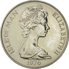 Monnaie, Isle of Man, Elizabeth II, Crown, 1976, Pobjoy Mint, SUP