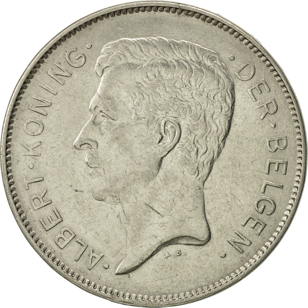 Monnaie, Belgique, 20 Francs, 20 Frank, 1932, TTB+, Nickel, KM:102