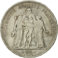 Monnaie, France, Hercule, 5 Francs, 1849, Paris, TB+, Argent, KM:756.1