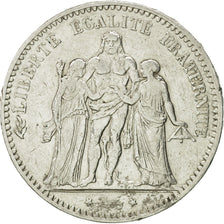France, Hercule, 5 Francs, 1876, Paris, VF(30-35), Silver, KM:820.1