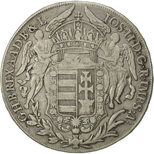 Hungary, Joseph II, Thaler, 1782, Kremnitz, VF(30-35), Silver, KM:395.1
