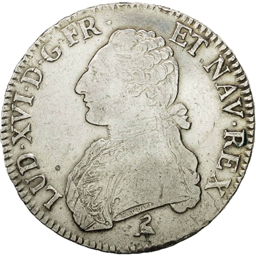 Coin, France, Louis XVI, Écu aux branches d'olivier, Ecu, 1791, Paris