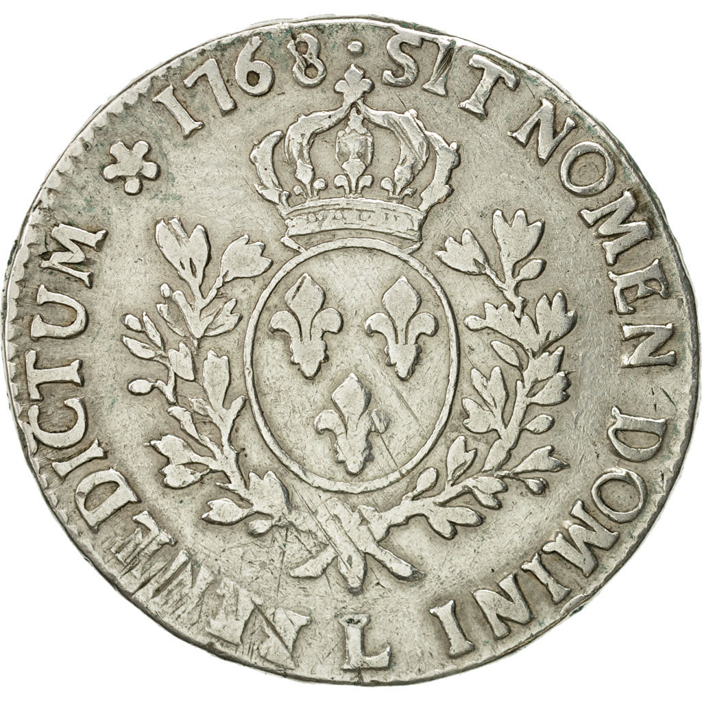 Monnaie, France, Louis XV, Écu au bandeau, Ecu, 1768, Bayonne, TB+, Argent