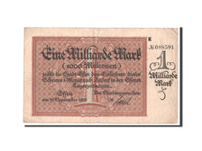 Biljet, Duitsland, 1 Milliard Mark, 1923, TB+