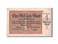 Billet, Allemagne, 1 Milliard Mark, 1923, TB+