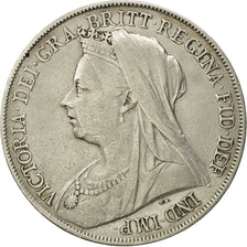 Great Britain, Victoria, Crown, 1899, EF(40-45), Silver, KM:783