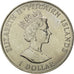 PITCAIRN ISLANDS, Elizabeth II, Dollar, 1988, AU(55-58), Copper-nickel, KM:3