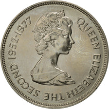 Moneta, Jersey, Elizabeth II, 25 Pence, 1977, SPL-, Rame-nichel, KM:44