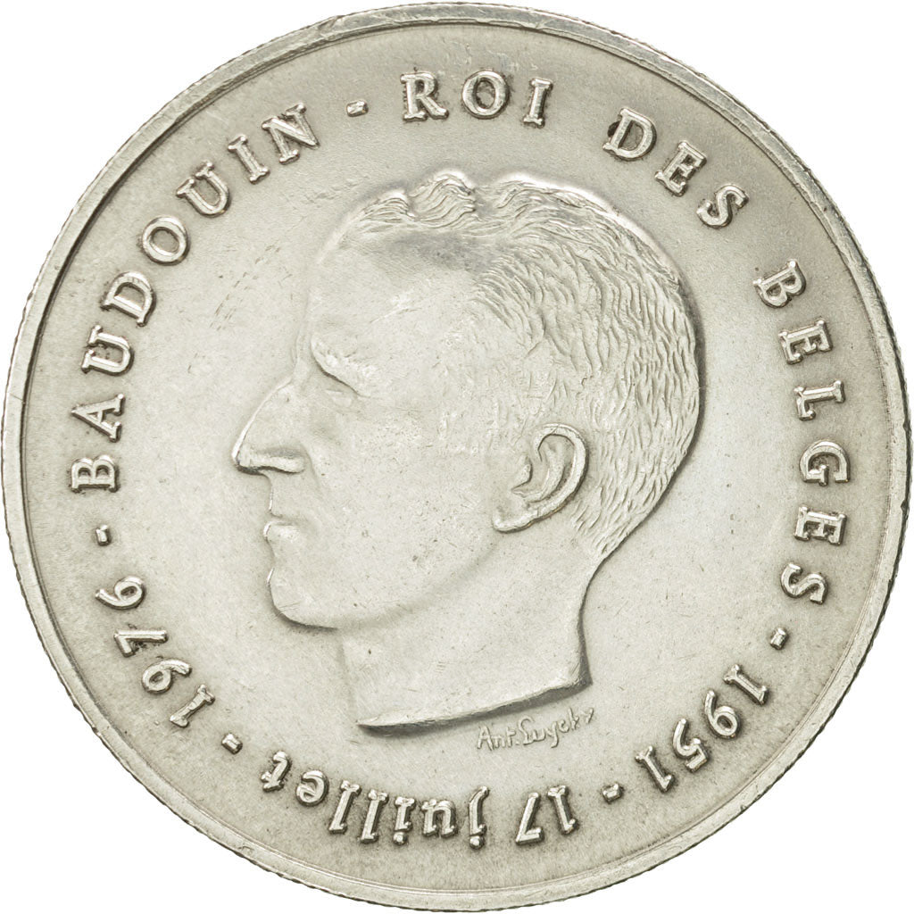 Coin, Belgium, 250 Francs, 250 Frank, 1976, Brussels, AU(55-58), Silver