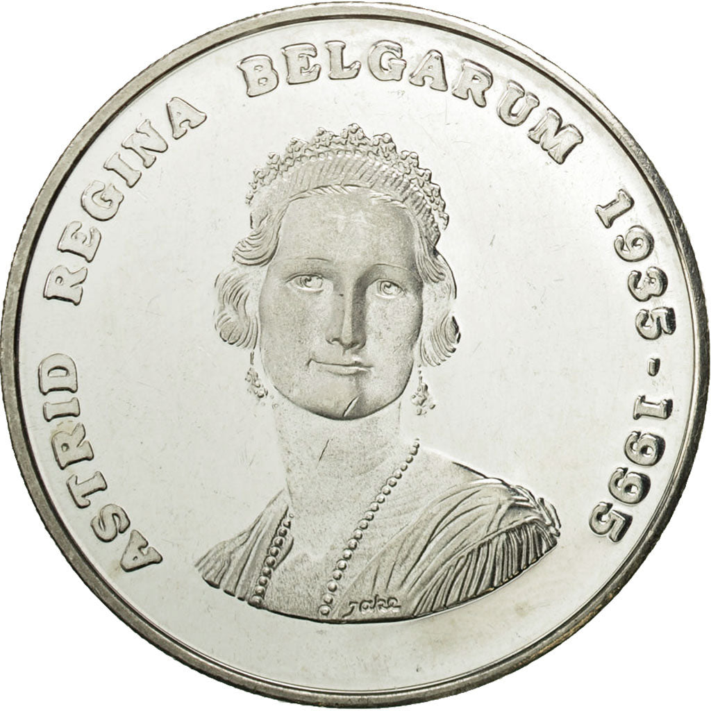 Belgium, 250 Francs, 250 Frank, 1995, Brussels, MS(63), Silver, KM:199