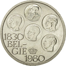 Belgium, 500 Francs, 500 Frank, 1980, Brussels, AU(55-58), Silver Clad,KM 162