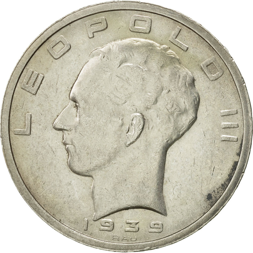 Monnaie, Belgique, 50 Francs, 50 Frank, 1939, TTB+, Argent, KM:122.1