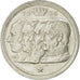 Belgium, 100 Francs, 100 Frank, 1950, EF(40-45), Silver, KM:138.1