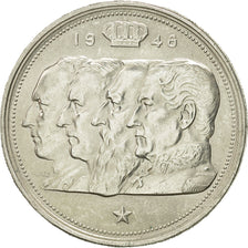Belgium, 100 Francs, 100 Frank, 1948, AU(50-53), Silver, KM:139.1