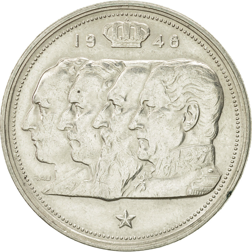 Moneta, Belgio, 100 Francs, 100 Frank, 1948, BB, Argento, KM:138.1