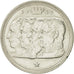 Moneta, Belgio, 100 Francs, 100 Frank, 1948, BB, Argento, KM:138.1