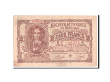 Banconote, Belgio, 2 Francs, 1916, BB