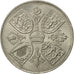 Münze, Großbritannien, Elizabeth II, Crown, 1953, VZ, Copper-nickel, KM:894