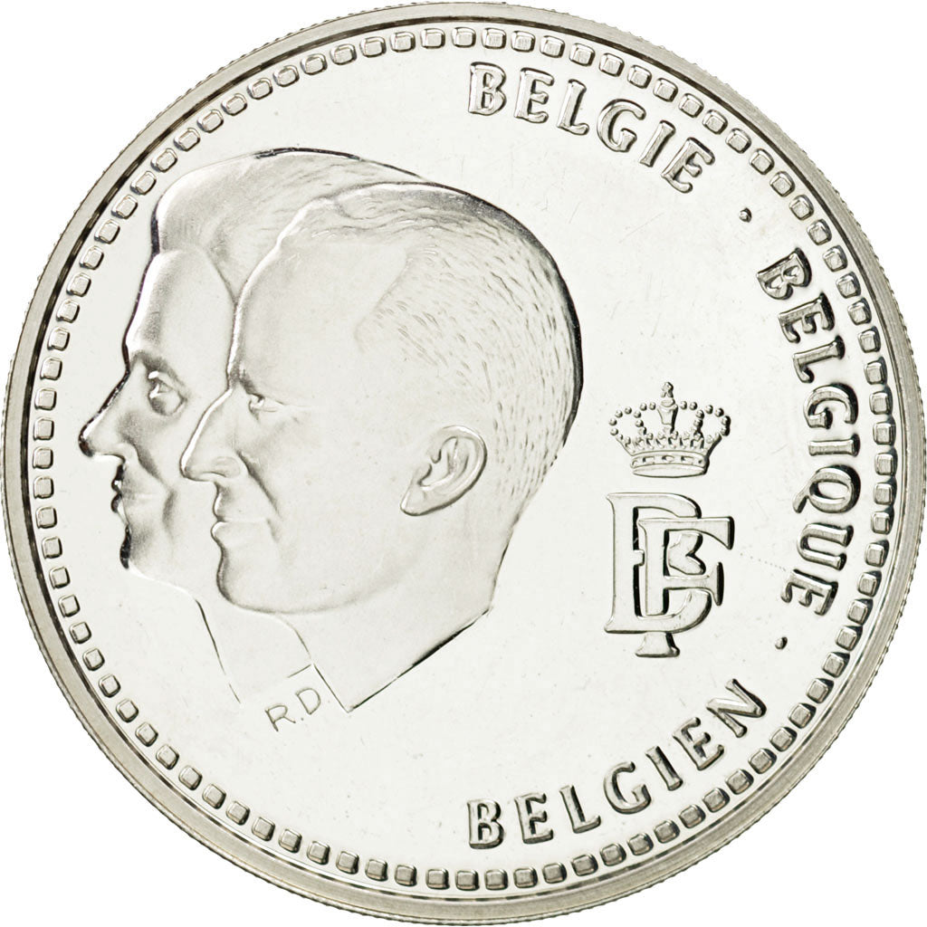 Coin, Belgium, 250 Francs, 250 Frank, 1996, MS(63), Silver, KM:202