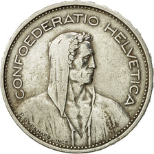 Coin, Switzerland, 5 Francs, 1935, Bern, EF(40-45), Silver, KM:40