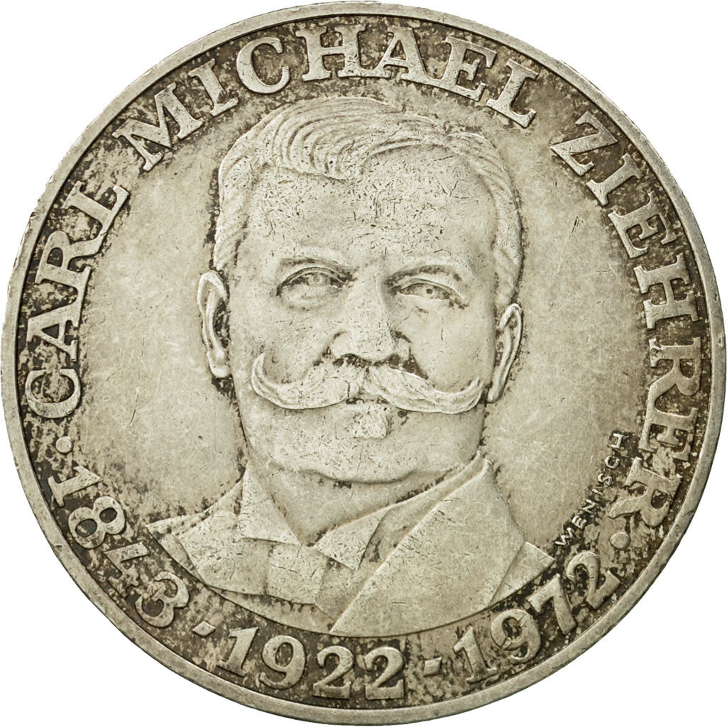 Coin, Austria, 25 Schilling, 1972, AU(50-53), Silver, KM:2912