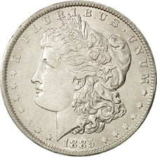 United States, Morgan Dollar,1885, U.S. Mint, New Orleans, AU(50-53), KM 110