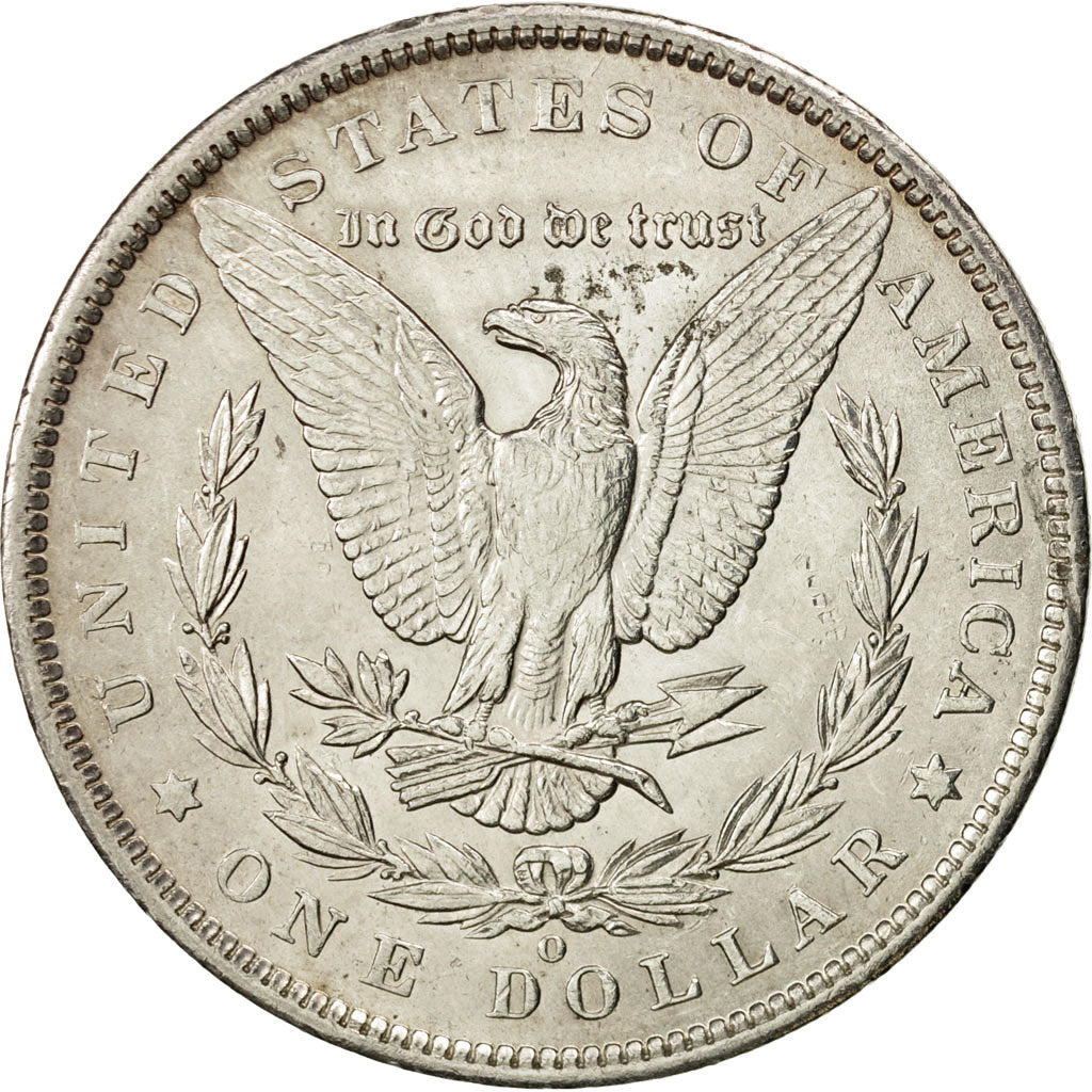 United States, Morgan Dollar,1885, U.S. Mint, New Orleans, AU(50-53), KM 110